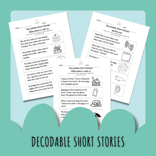 Decodable Short Stories Bundle