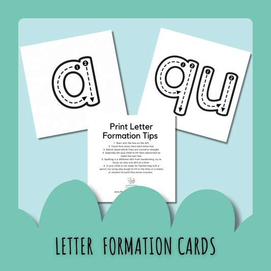 Letter Formation Cards