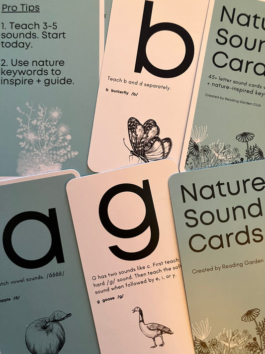 PRE-ORDER Nature Sound Cards